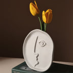 Abstract Face Ceramic Vase - Modomu