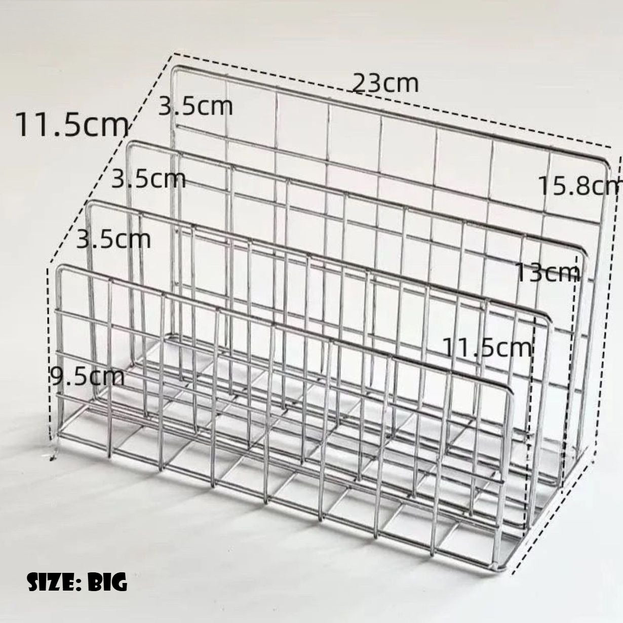 Metal Desktop Organizer Shelf