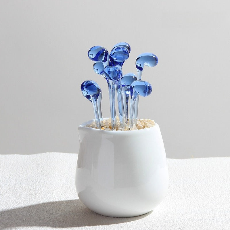 Glass Succulent Cactus Ornament - Modomu