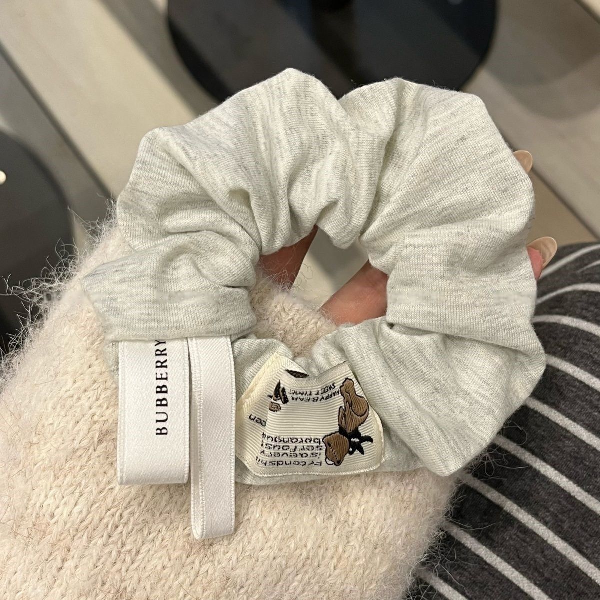 Korean Bow Scrunchie Set