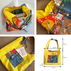 Bohemian Patchwork Shoulder Tote