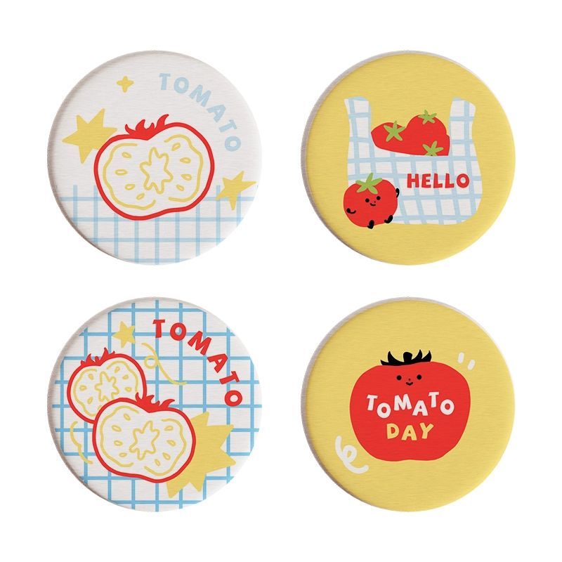 Cartoon Diatomite Drink Coaster