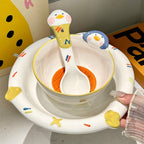Cute Duck Ceramic Plate - Modomu