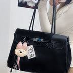 Large Capacity Jelly Shoulder Bag