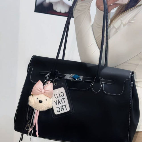 Large Capacity Jelly Shoulder Bag