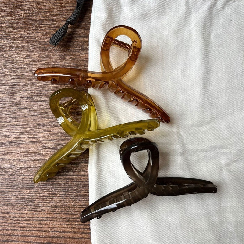 Glossy Acrylic Claw Clip