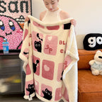 Cartoon Critter Snuggle Blanket