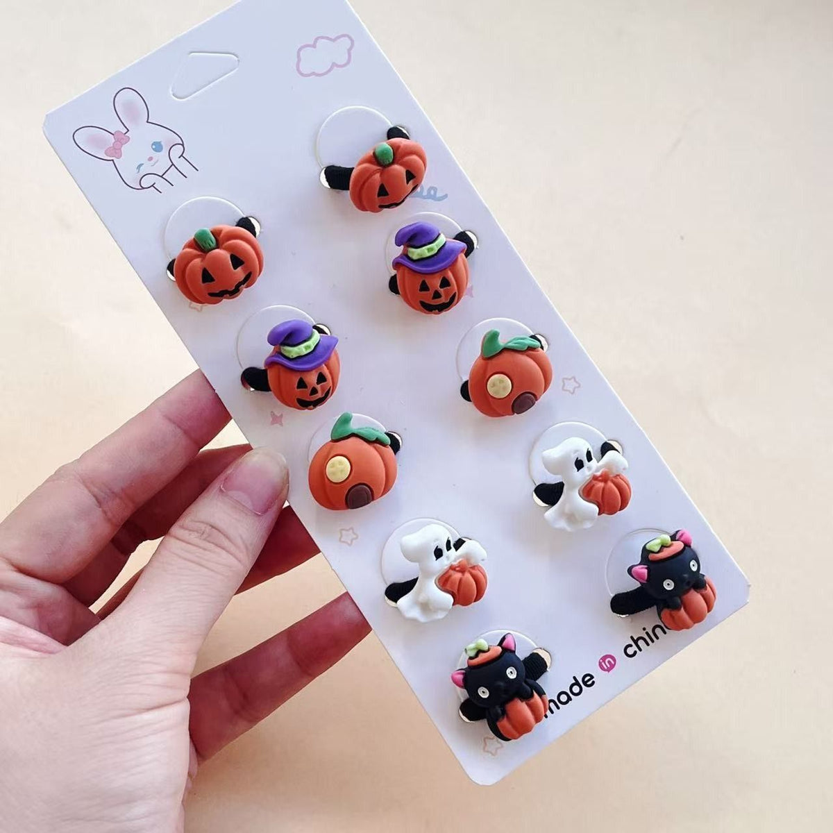 Halloween Charm Hair Ties