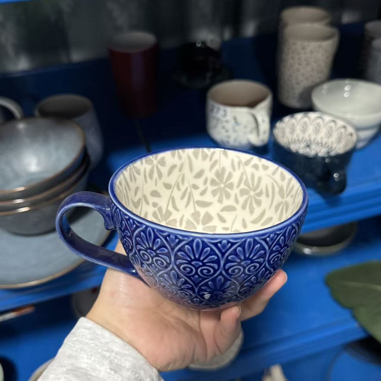 Nordic Ceramic Breakfast Cup