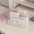 Mesh Desktop File Organizer Rack