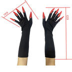 Long Claw Costume Gloves