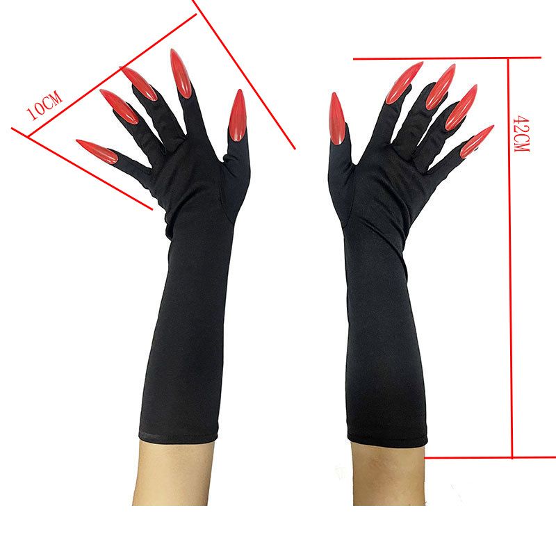 Long Claw Costume Gloves