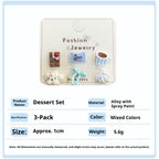 Sweet Puppy Stud Earrings Set - Modomu