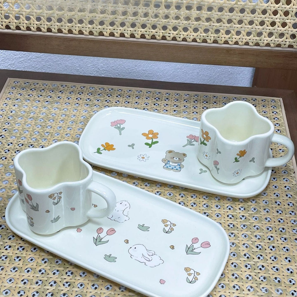 Ceramic Animal Breakfast Tray - Modomu