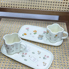 Ceramic Animal Breakfast Tray - Modomu