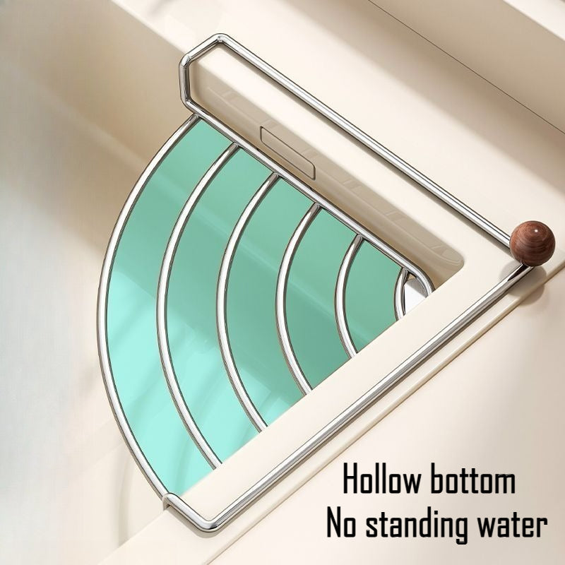 Corner Sink Drain Rack