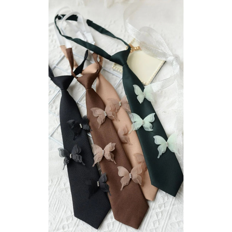 Butterfly Lace No Tie Collar - Modomu