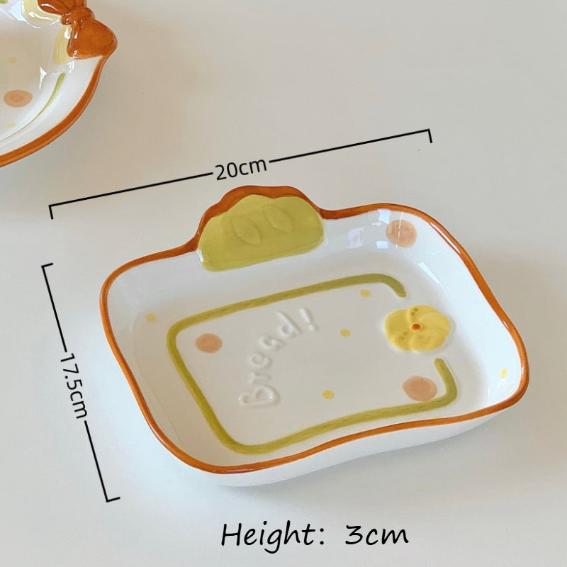 Cute Ceramic Cartoon Rice Bowl - Modomu