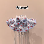 Lace Pet Saliva Towel Scarf