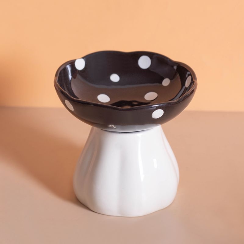 Elevated Ceramic Pet Feeding Bowl