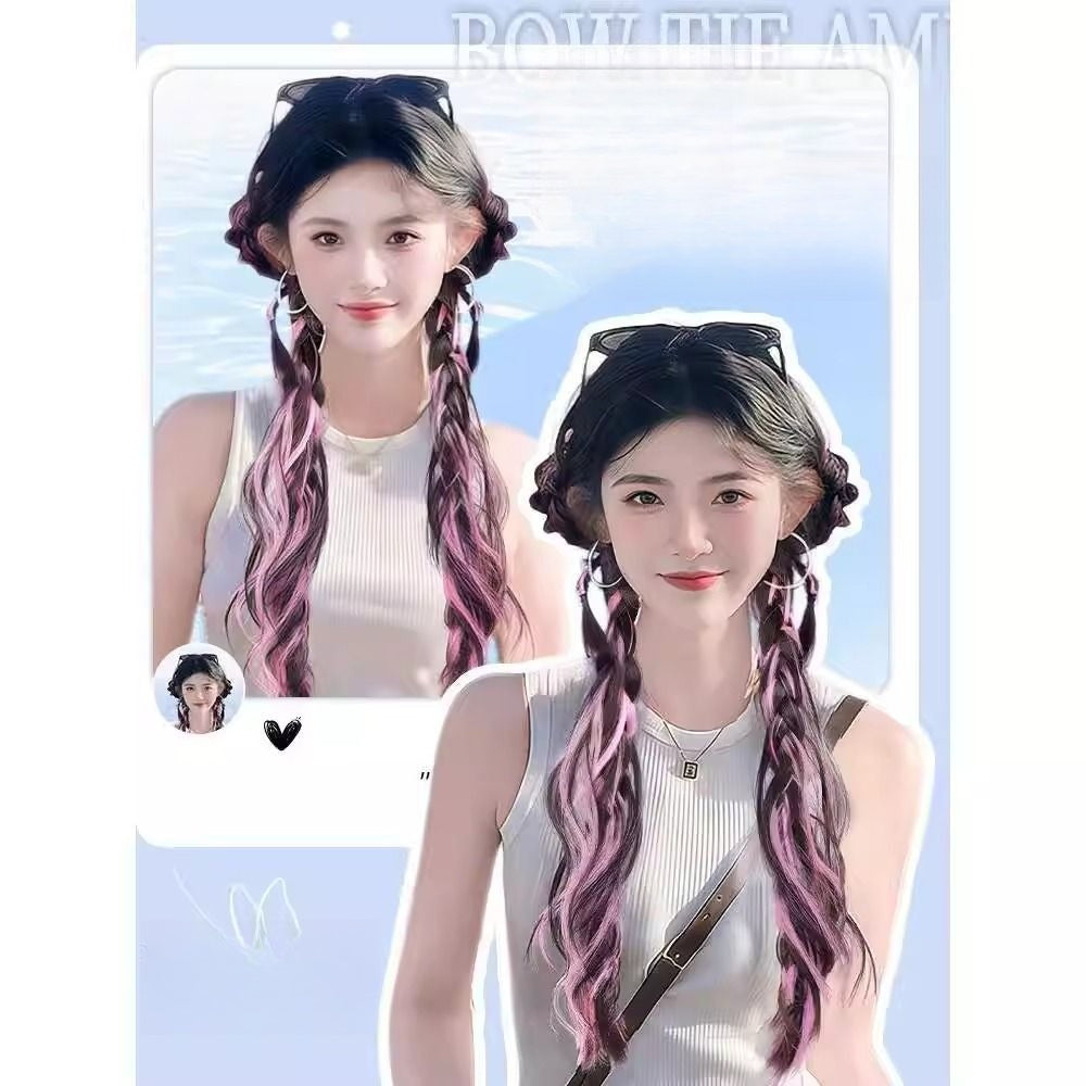 Y2K braided ponytail wig - Modomu