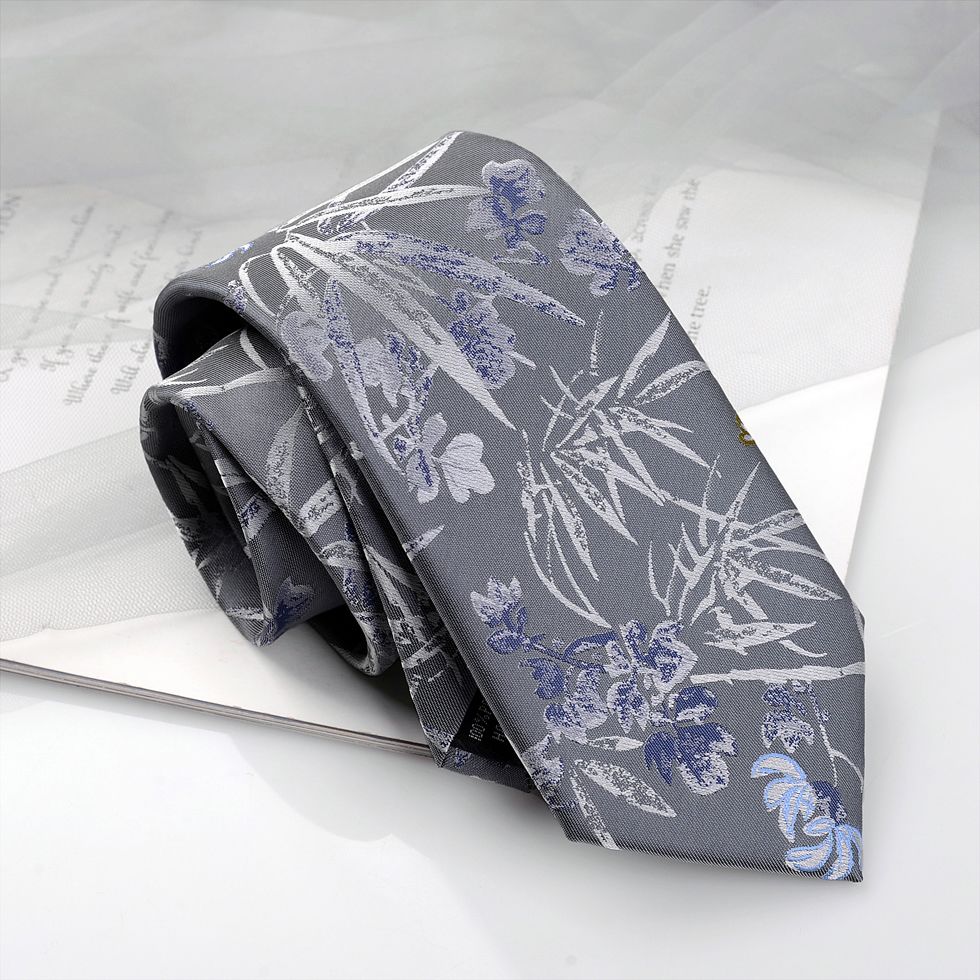 Handmade Retro Jacquard Tie - Modomu