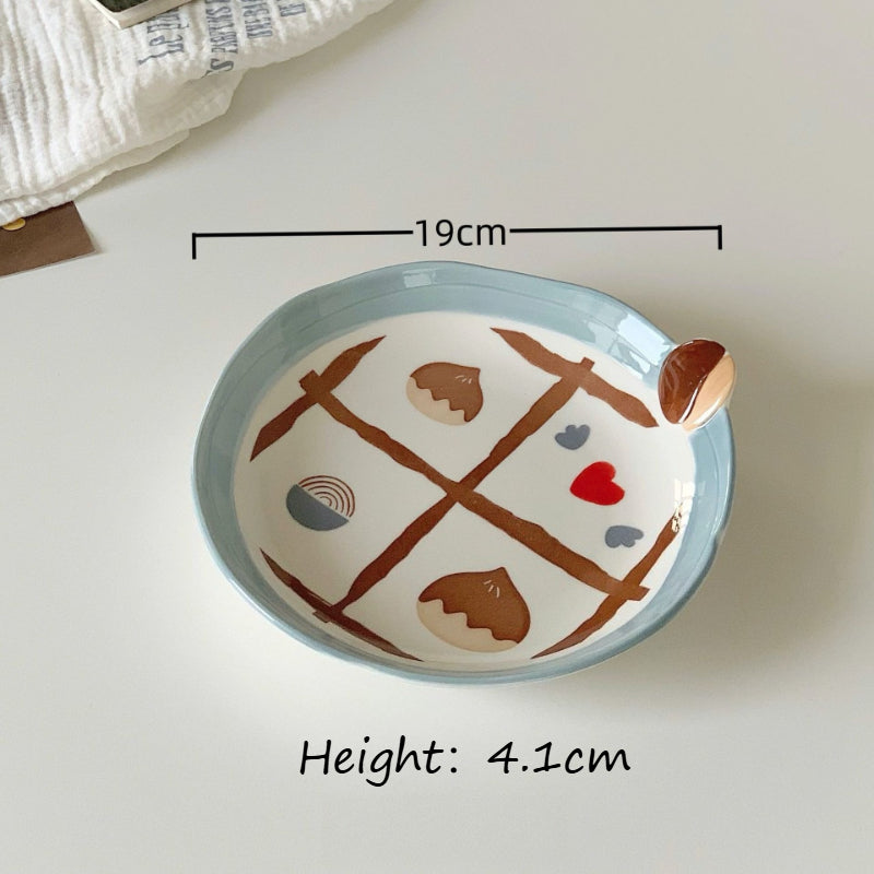 Cute Dessert Bowl With Handles - Modomu