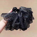 Romantic Double Layer Lace Scrunchie - Modomu