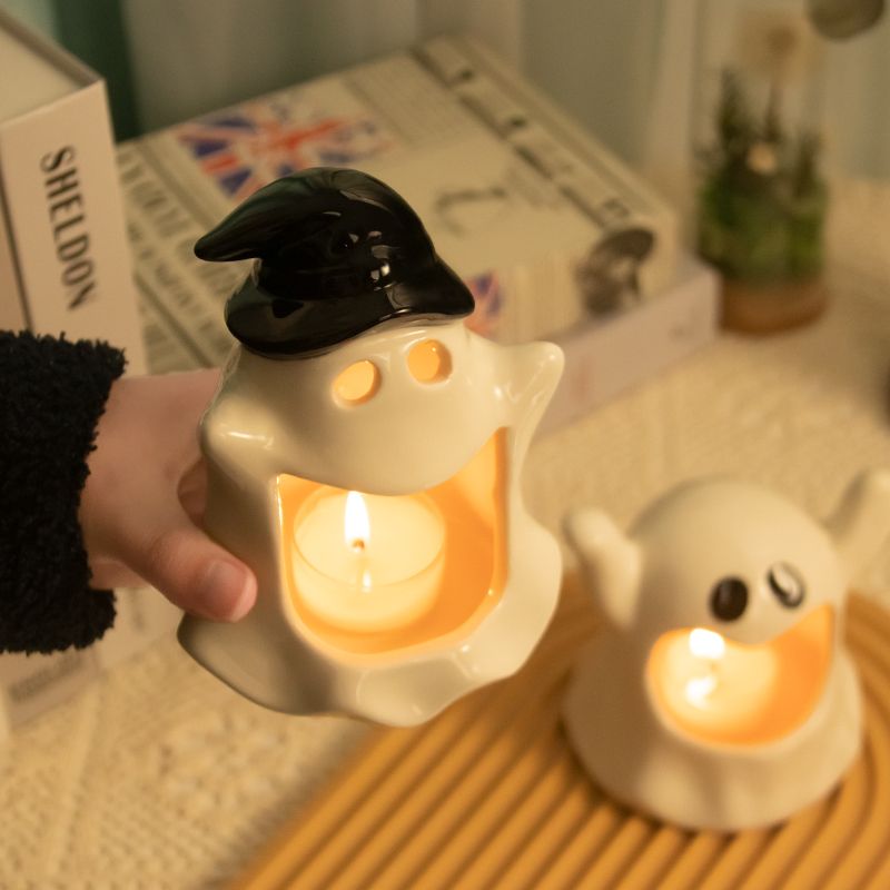 Ghost Tealight Holder