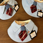 Floral Plaid Pet Bow Tie