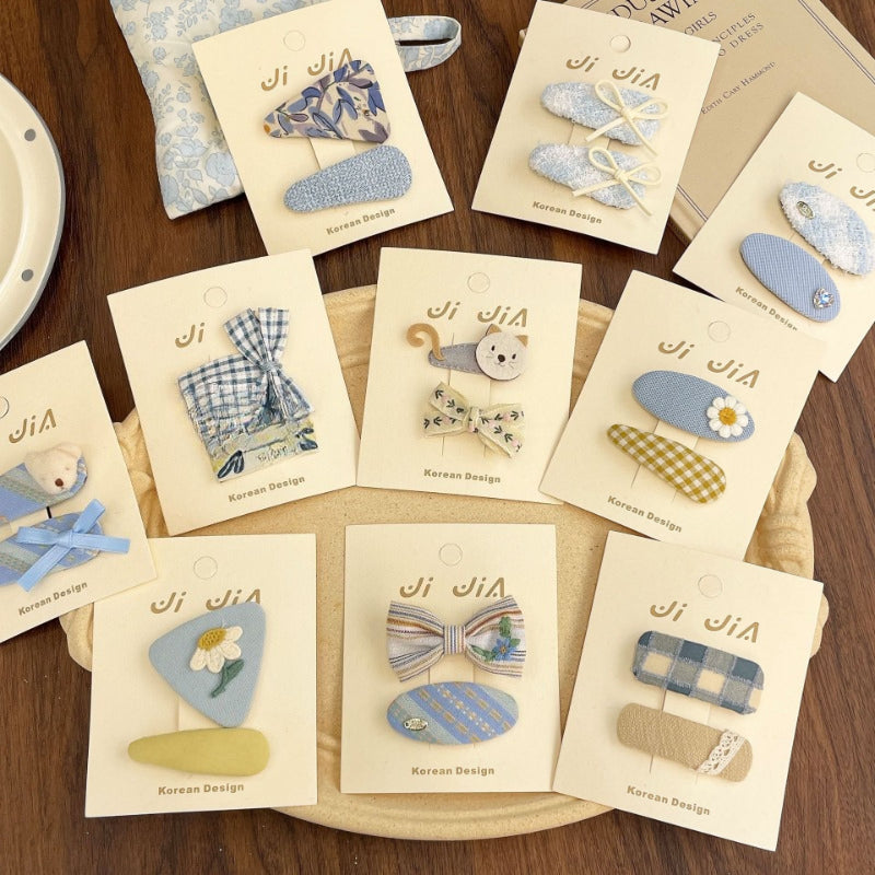 Floral Fabric Hair Clip - Modomu