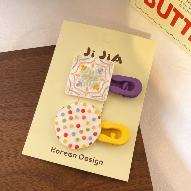 Geometric Cartoon Rabbit Hairpin - Modomu