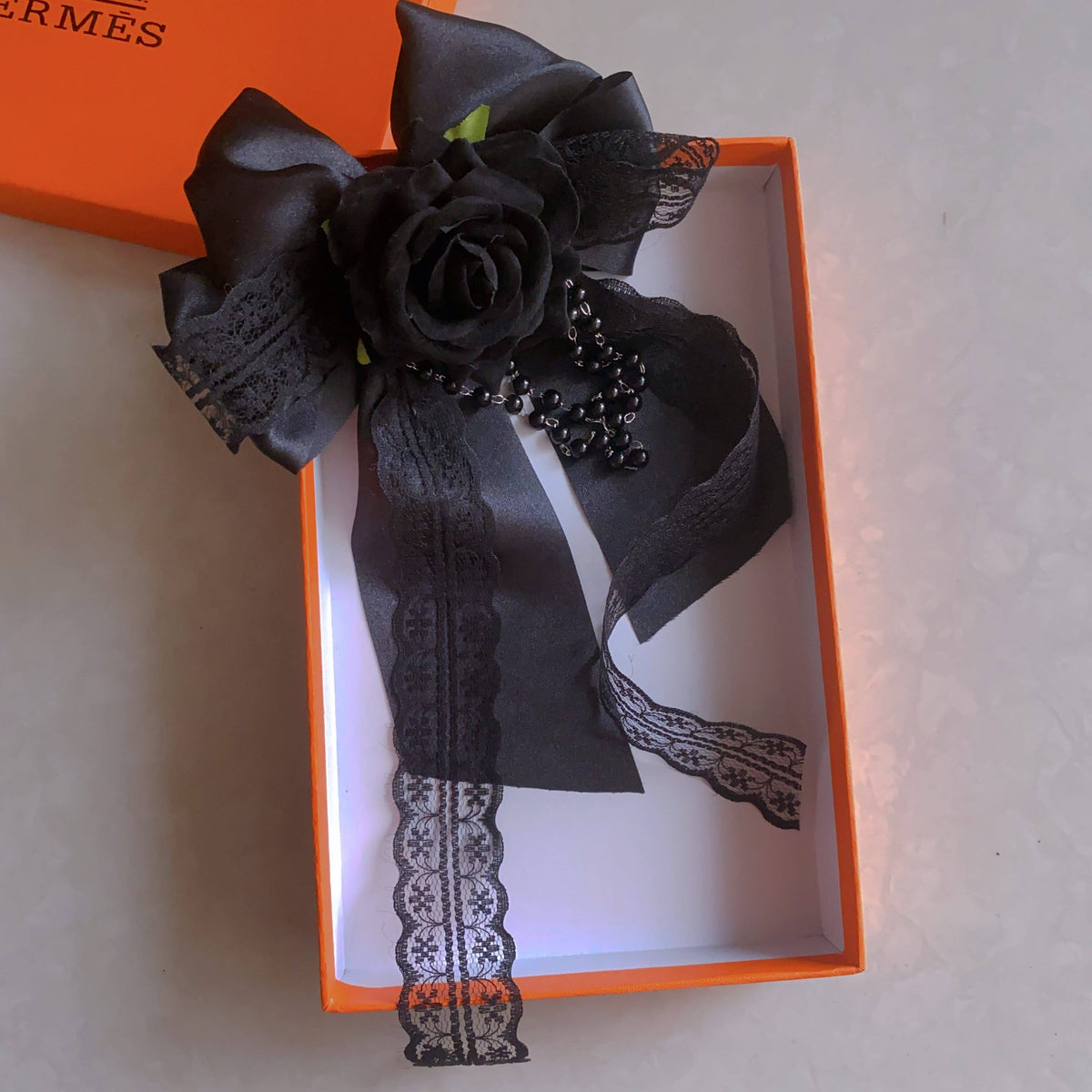 Rose Veil Bonnet Fascinator