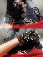 Stud Row Stretch Cuff