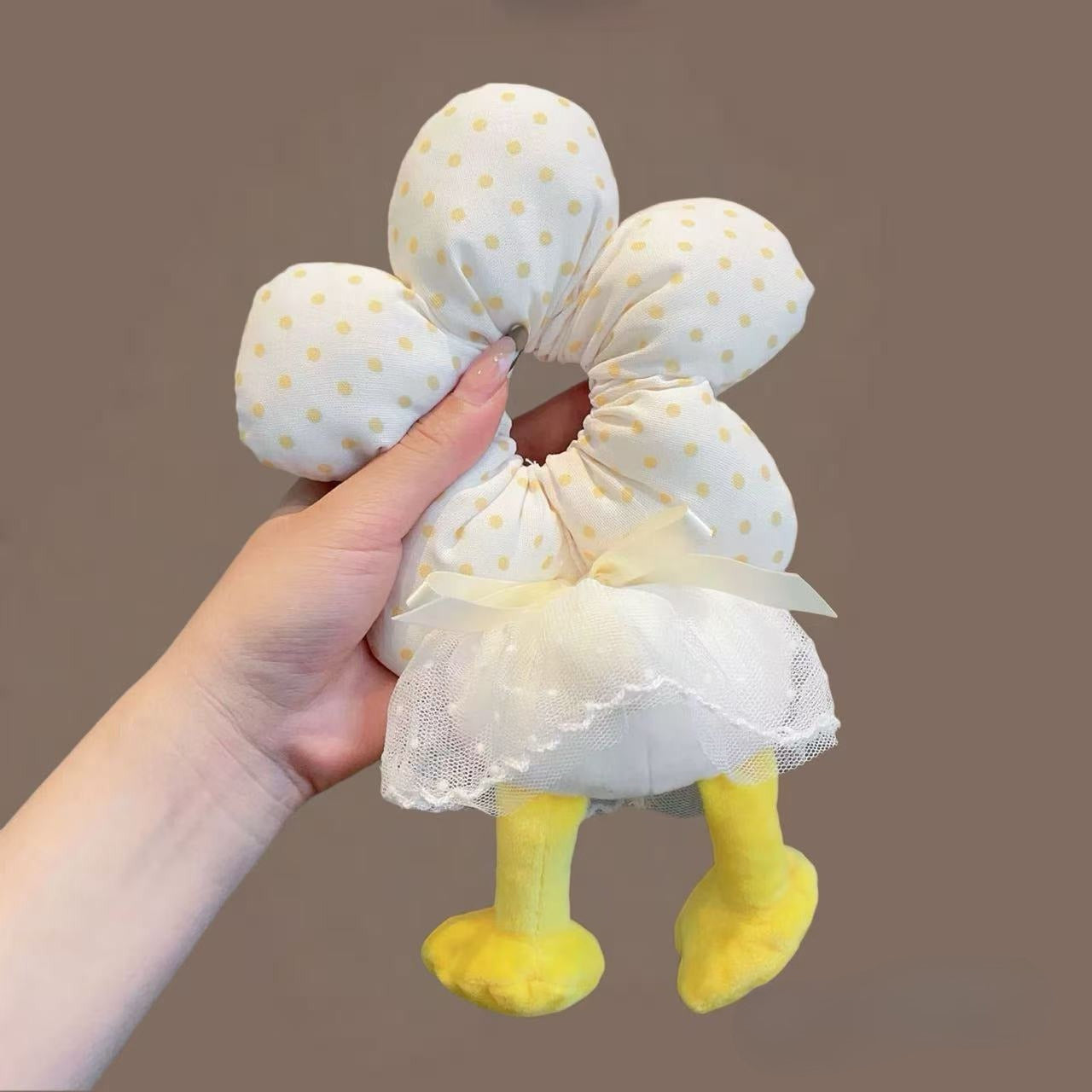 Doll Flower Scrunchie Hair Tie - Modomu