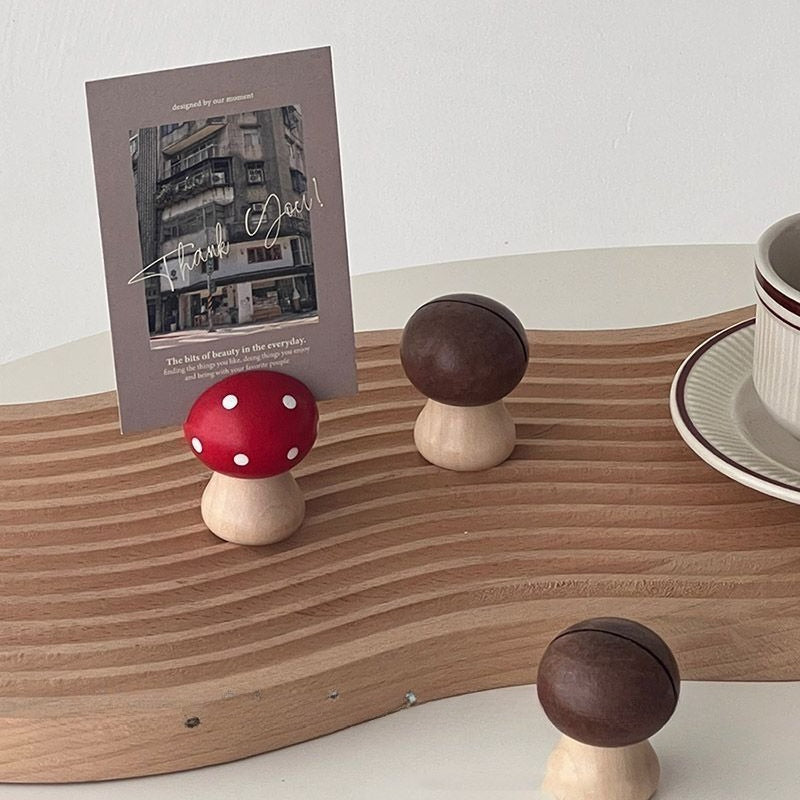 Mushroom Photo Note Holder