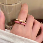 Delicate Diamond Detail Ring - Modomu