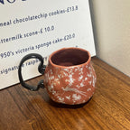 Vintage Floral Ceramic Mug