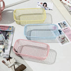 Desktop Wire Storage Basket Organizer