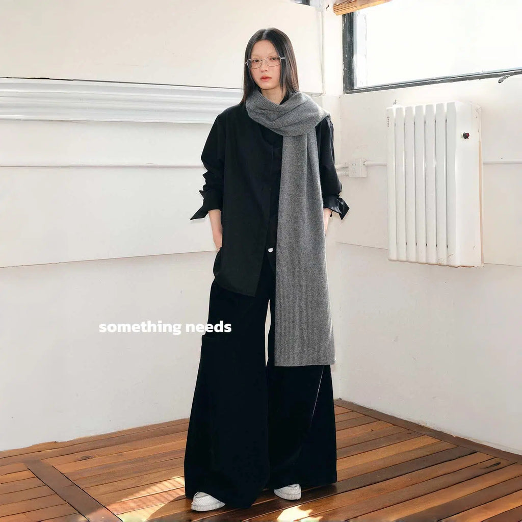 Knitted Shawl Scarf Wrap - Modomu
