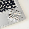 Ripple Square Folding Pocket Mirror