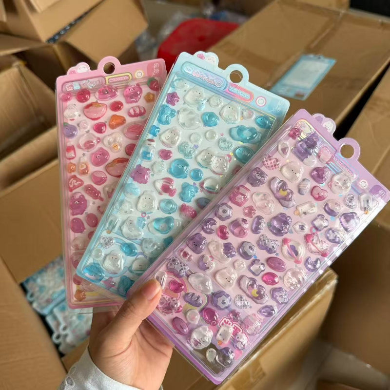 Puffy Jelly Sticker
