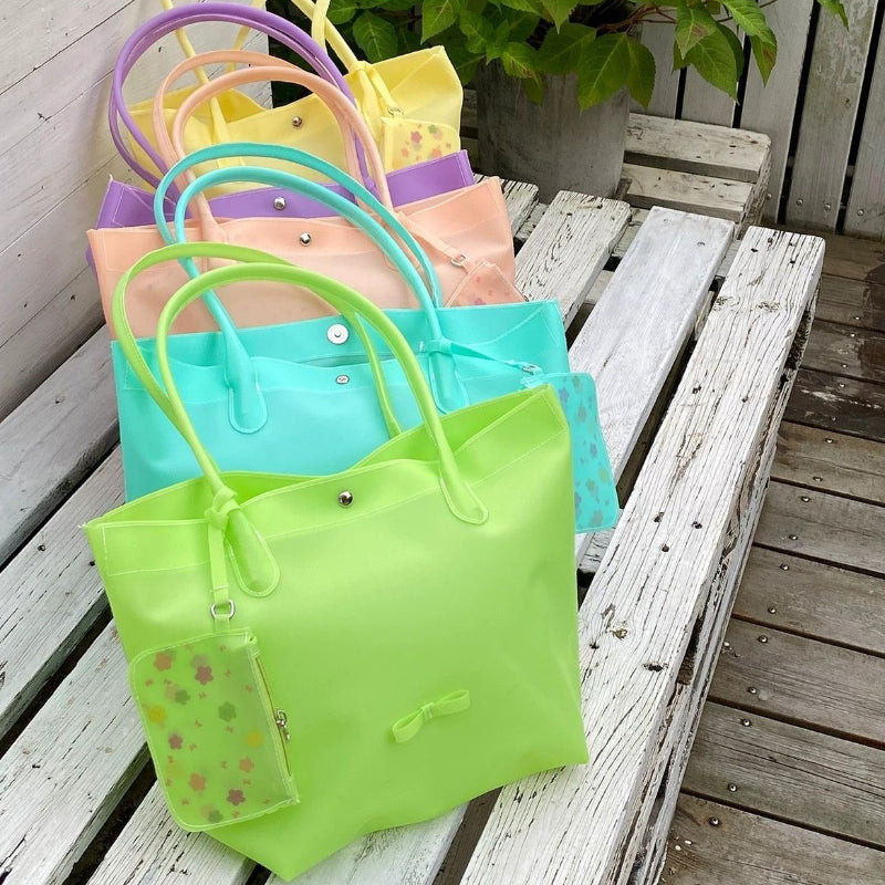 Transparent Commuter Jelly Tote