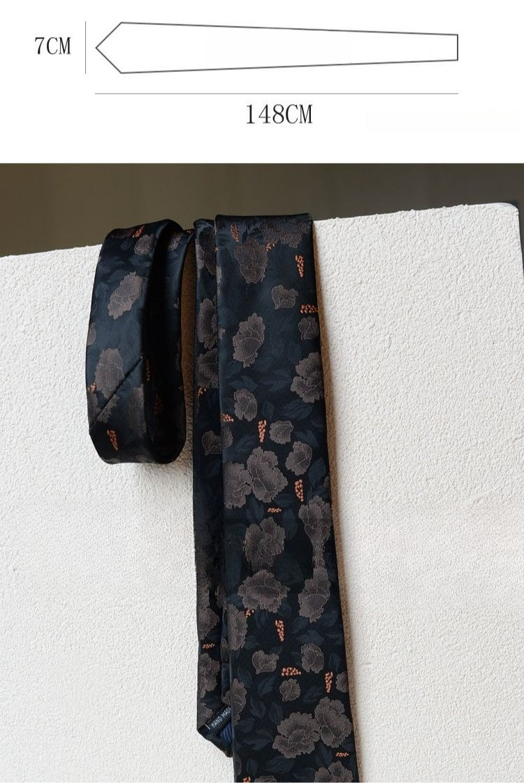 Retro Pattern Casual Tie - Modomu