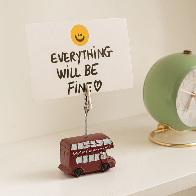 Cartoon Bus Photo Holder