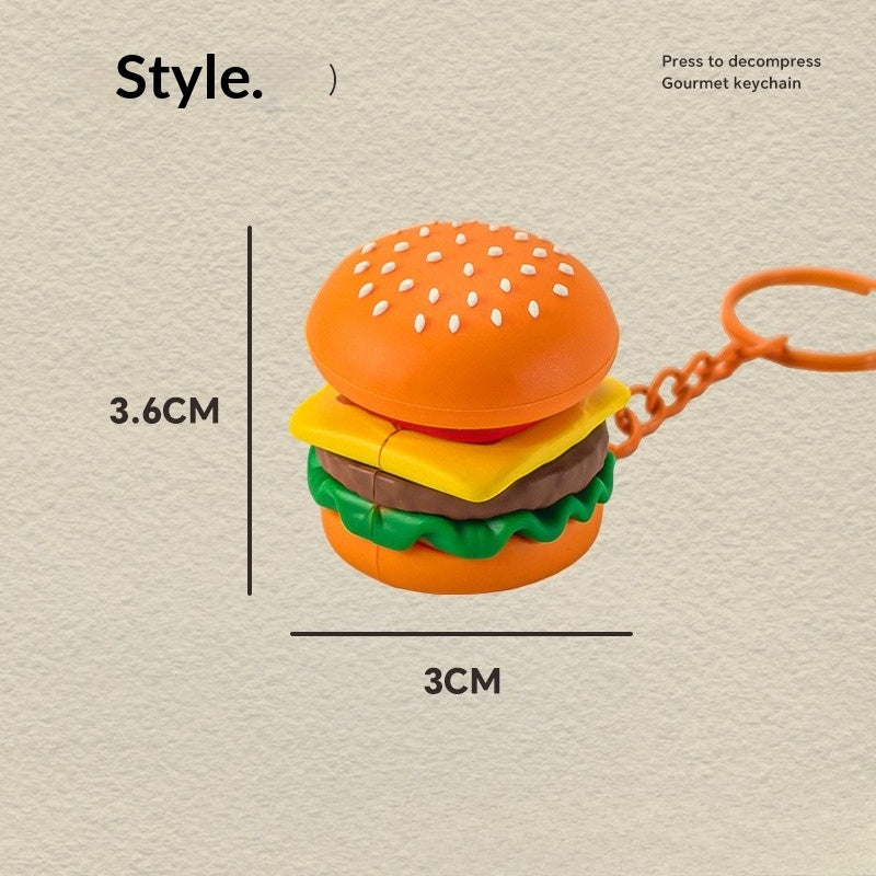 Miniature Food Press Button Charm