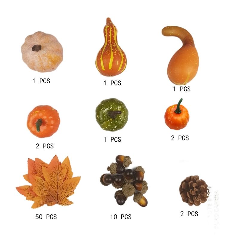 Faux Autumn Table Scatter