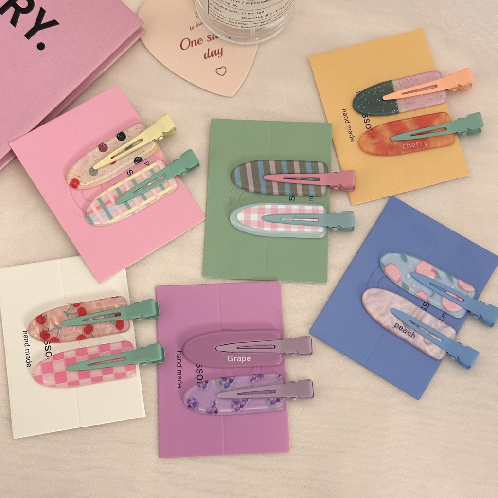 Fruit Juice Hair Clip Set - Modomu