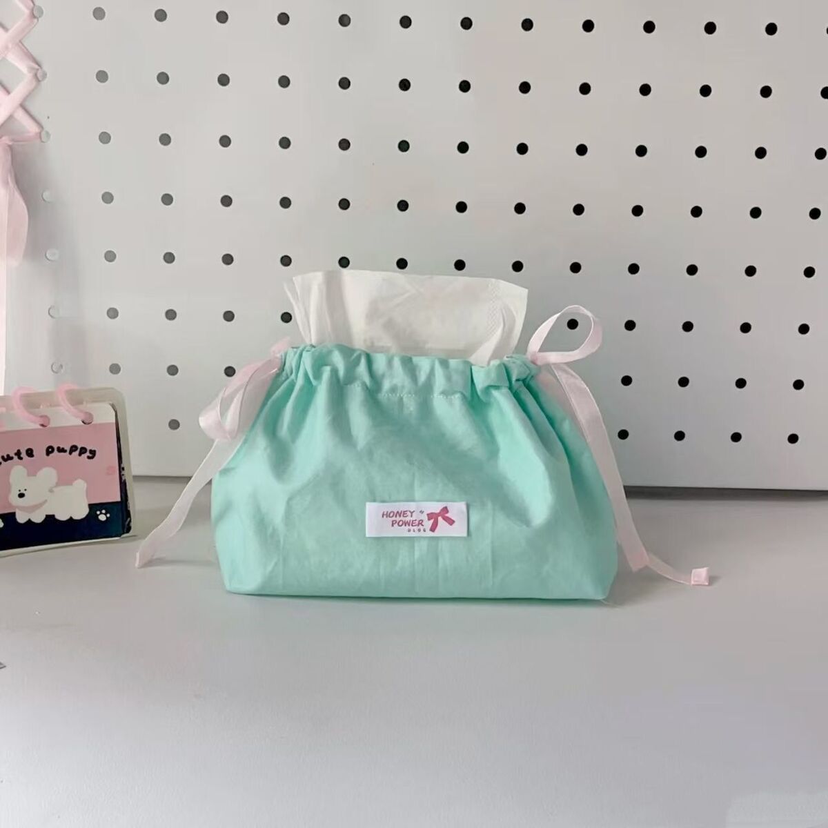 Drawstring Tissue Storage Bag - Modomu