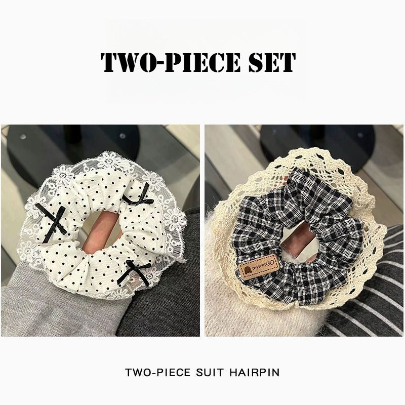 Korean Bow Scrunchie Set - Modomu